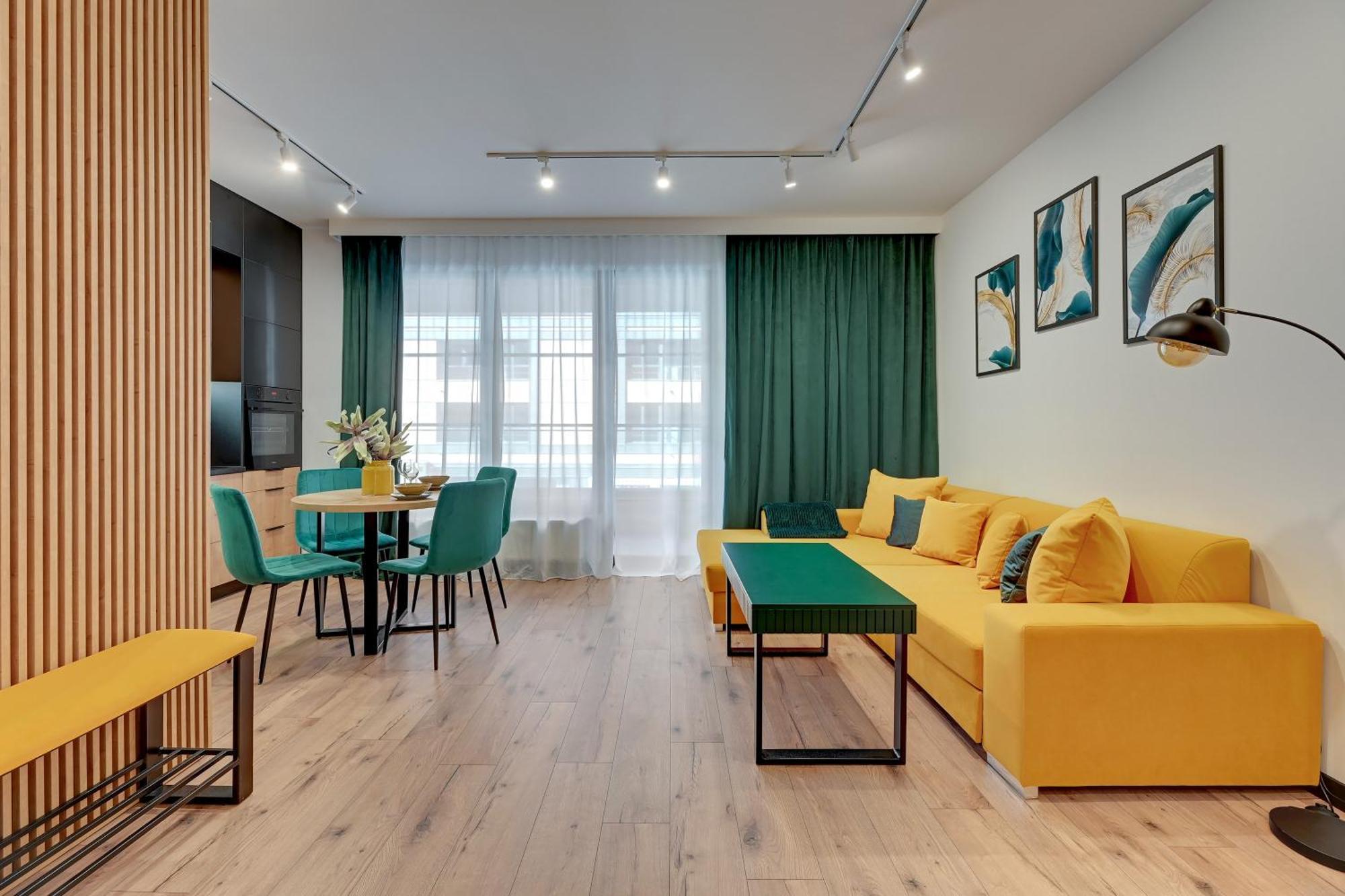 Doki Living - Foodhall & Parking By Downtown Apartments غدانسك المظهر الخارجي الصورة