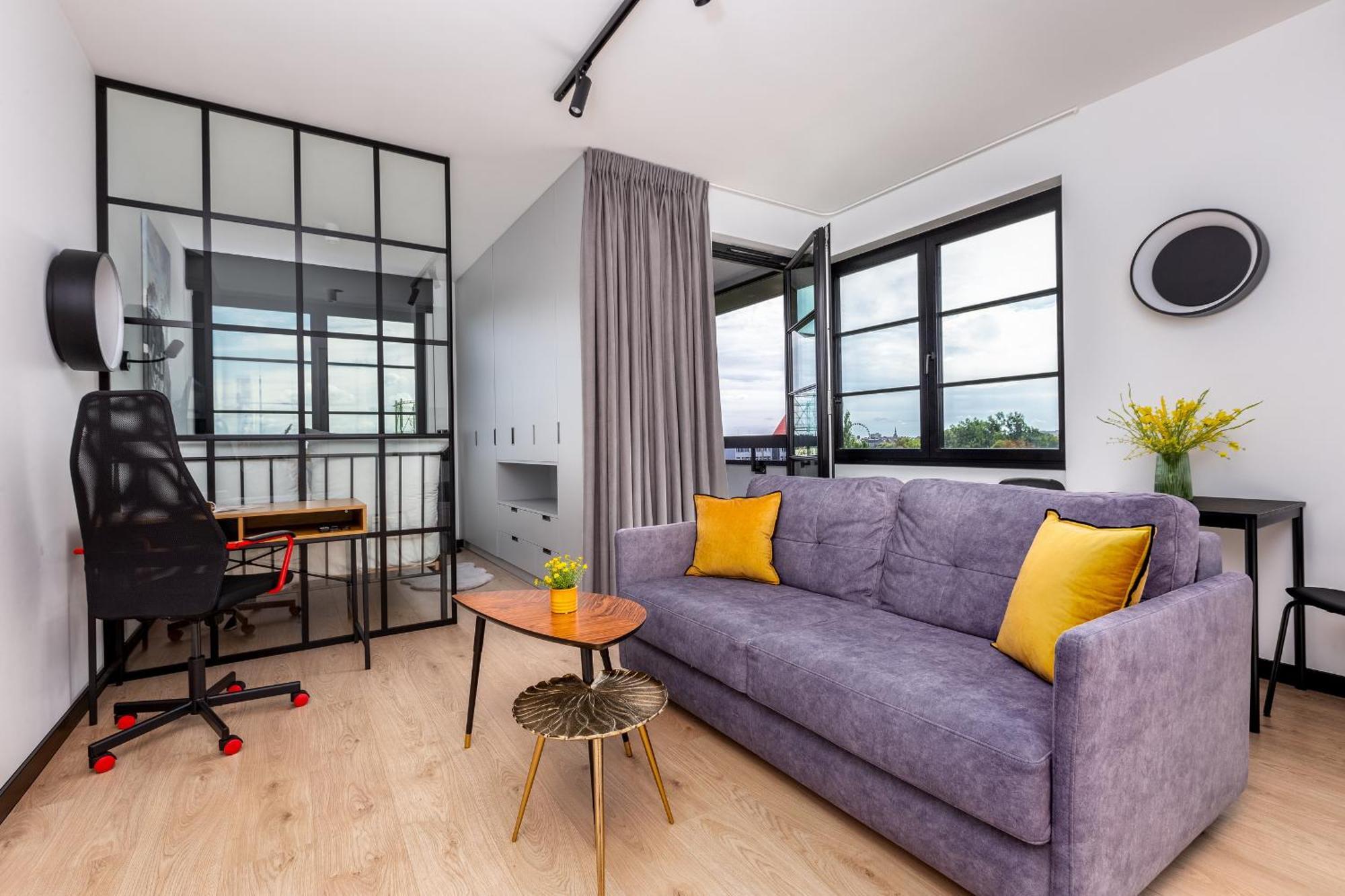 Doki Living - Foodhall & Parking By Downtown Apartments غدانسك المظهر الخارجي الصورة