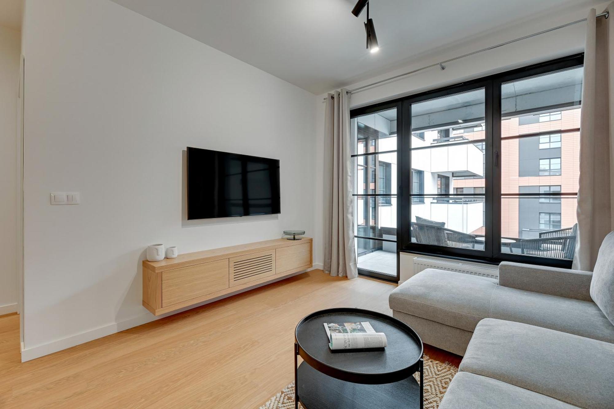 Doki Living - Foodhall & Parking By Downtown Apartments غدانسك المظهر الخارجي الصورة