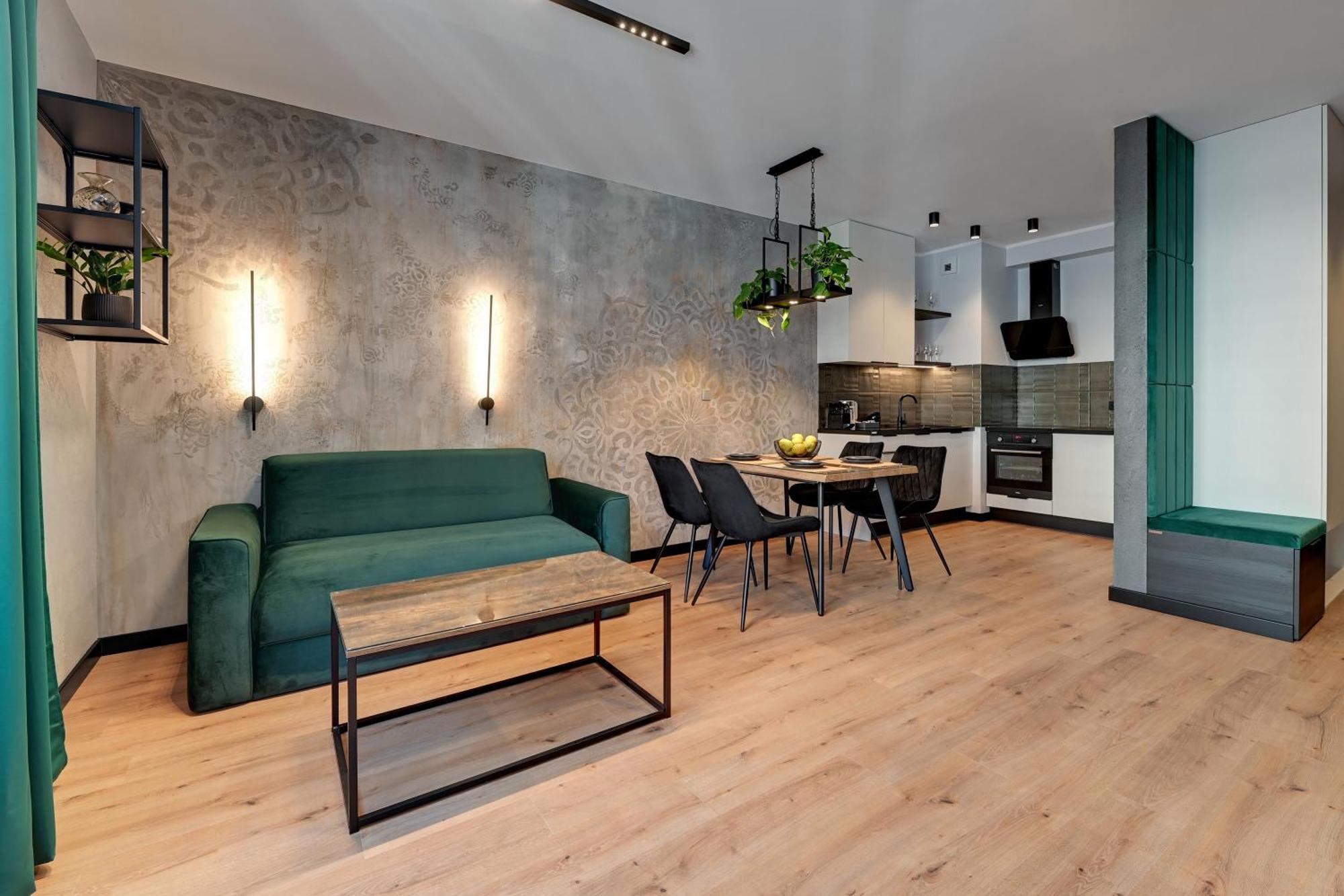 Doki Living - Foodhall & Parking By Downtown Apartments غدانسك المظهر الخارجي الصورة