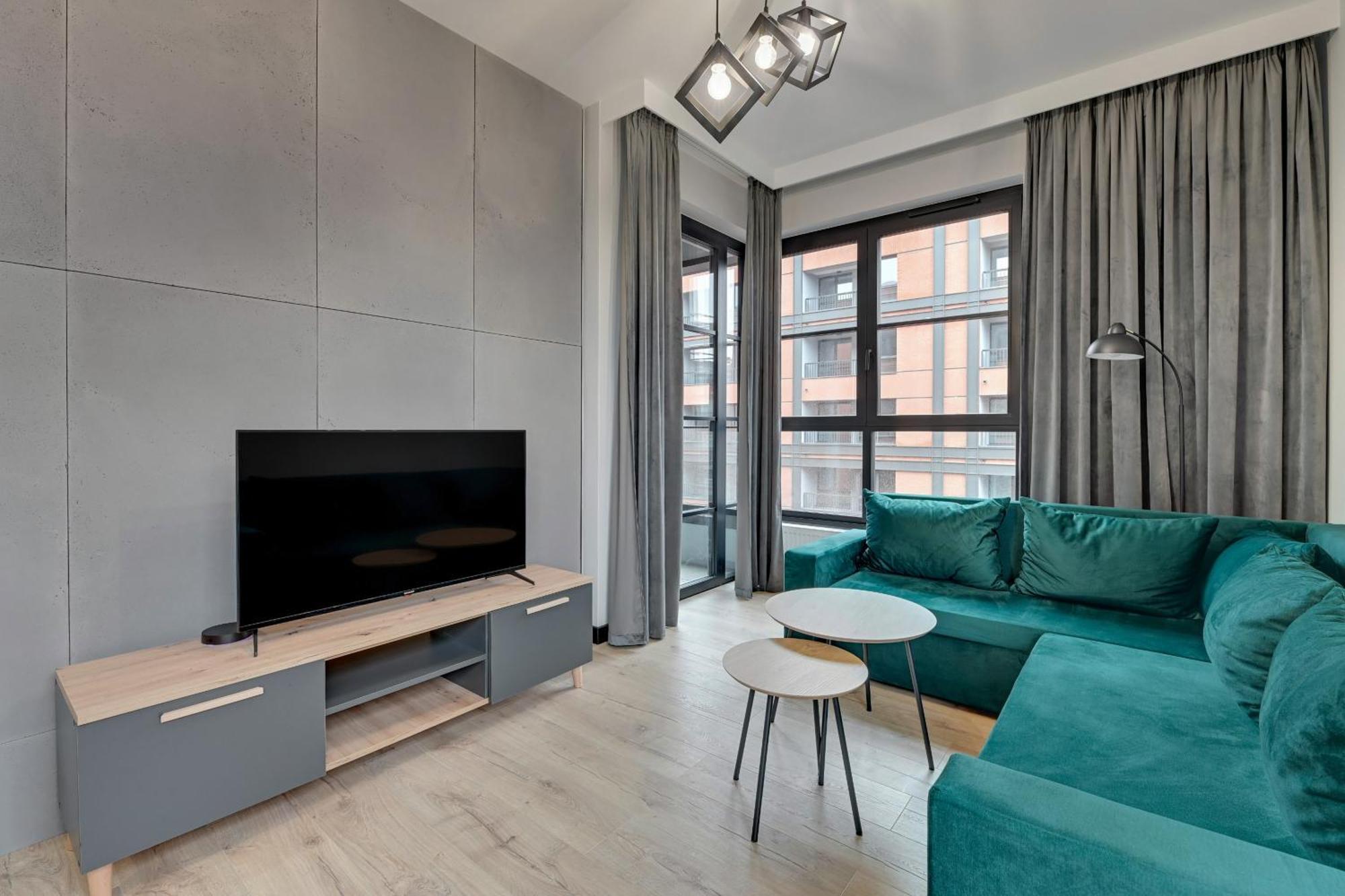 Doki Living - Foodhall & Parking By Downtown Apartments غدانسك المظهر الخارجي الصورة