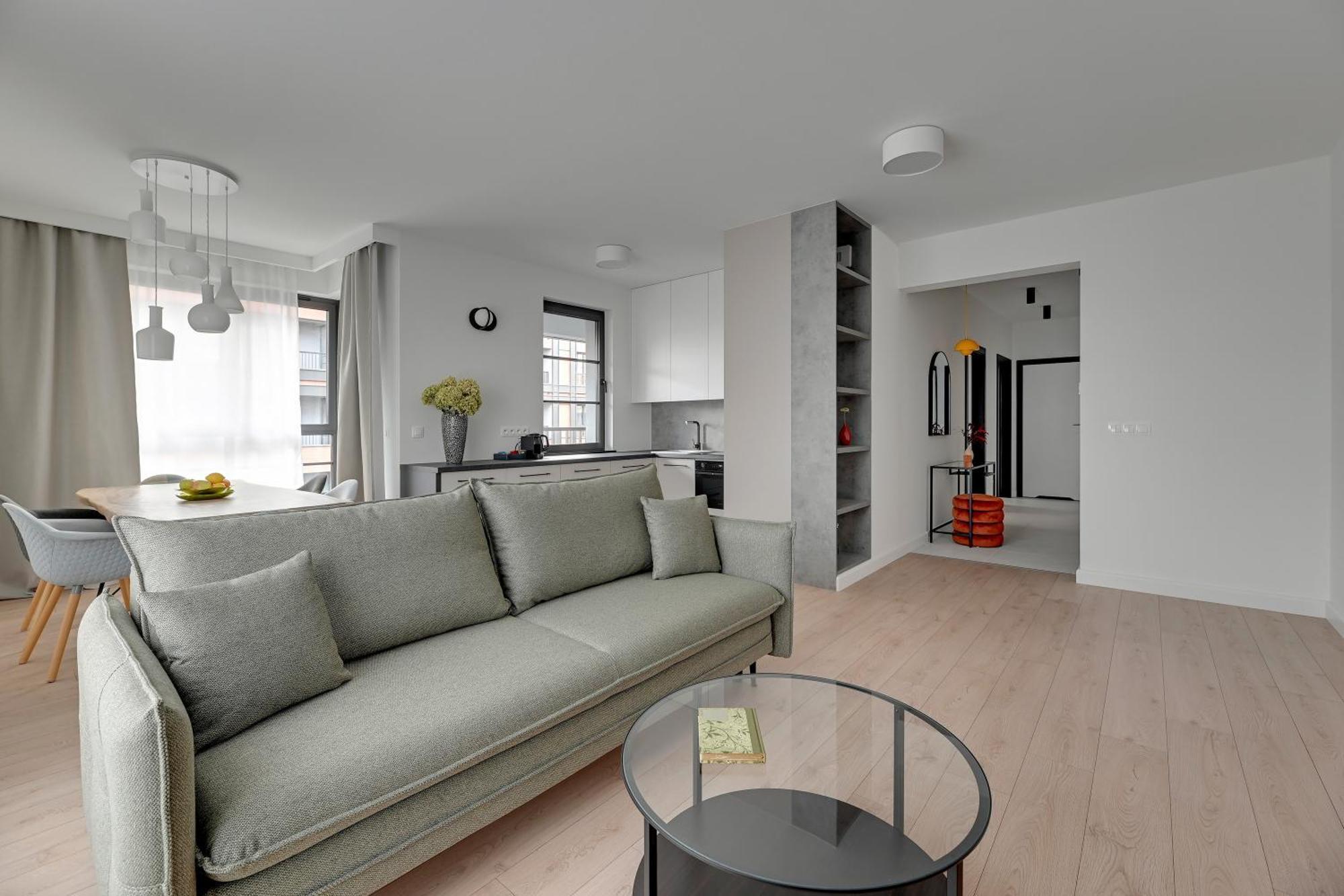 Doki Living - Foodhall & Parking By Downtown Apartments غدانسك المظهر الخارجي الصورة