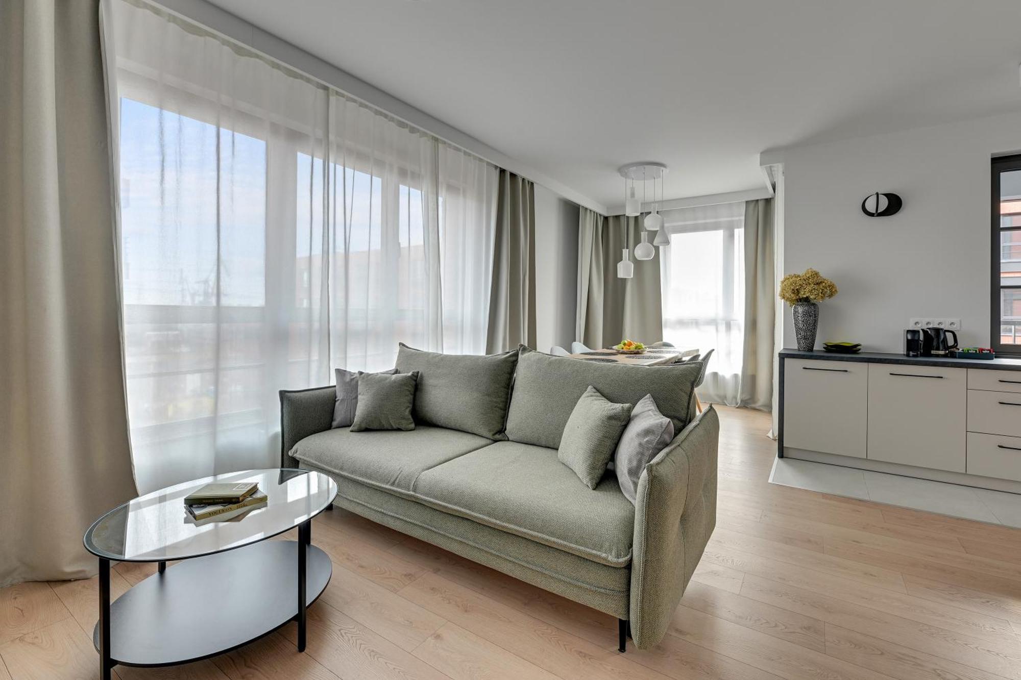 Doki Living - Foodhall & Parking By Downtown Apartments غدانسك المظهر الخارجي الصورة